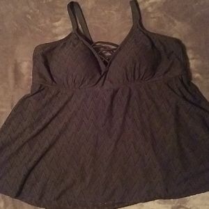 Swimsuit tankini top